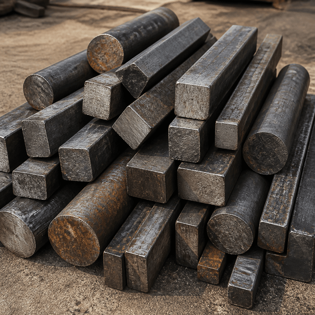 Billets scrap material